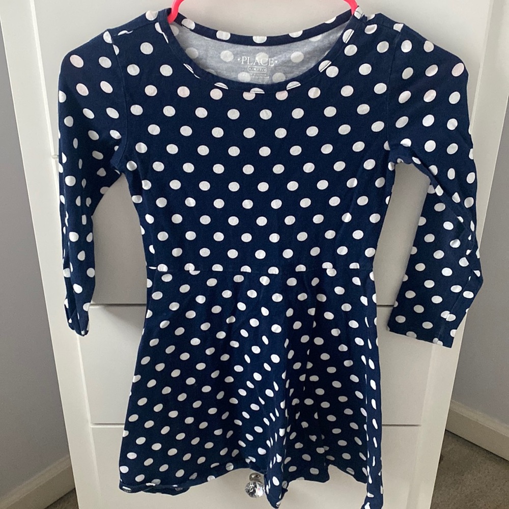 Girls long sleeved dress